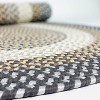 Colonial Mills Marin Braid - Gray 42 In x 66 In Oval Rug Indoor/Outdoor 100% Polypropylene - 2 of 4