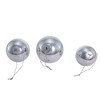 Kurt Adler 60-80MM Shiny Silver Glass Ball Ornaments, 20 Piece Set - 3 of 4