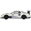 Mazda RX-7 (FD3S) "Itosyoukai Rei-gouki with RE Amemiya" RHD White with Graphics Limited Ed 1/64 Diecast Model Car by Mini GT - 3 of 4