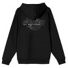 Sonic Movie 3 Brains Brawn Speed Women's Black Long Sleeve Hooded Sweatshirt - 2 of 4