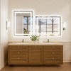 Keonjinn LED Front Light Bathroom Vanity Wall Mirror, Anti-Fog, Dimmable - 2 of 4