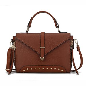MKF Collection Angela Vegan Leather Women’s Satchel Bag by Mia K - 1 of 4