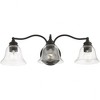 Livex Lighting Moreland 3 - Light Vanity in  Black - 4 of 4