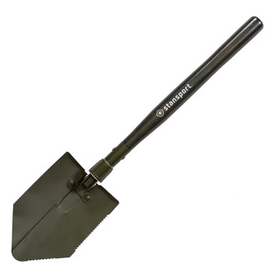 Stansport 25" GI Style Folding Shovel Olive Drab Green