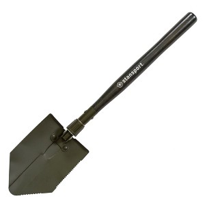 Stansport 25" GI Style Folding Shovel Olive Drab Green - 1 of 4