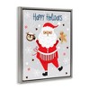 Stupell Industries Santa with Cocoa & Cookie, 17'' x 21'' - 3 of 4