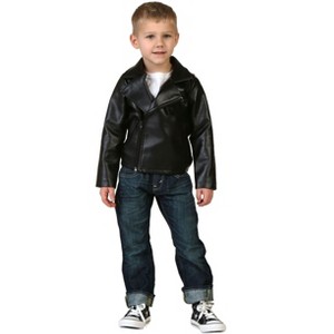 HalloweenCostumes.com Toddler Grease T-Birds Jacket Costume. - 1 of 3