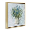 Stupell Industries Country Milk Tin Bouquet Floating Frame Canvas Art - 2 of 4