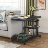 Hommoo Height Adjustable C Table, Mobile Side Table with Tiltable Drawing Board - image 2 of 4