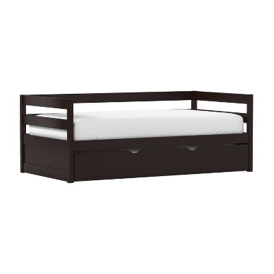 Hillsdale Furniture Twin Kids' Caspian Daybed with Trundle Chocolate
