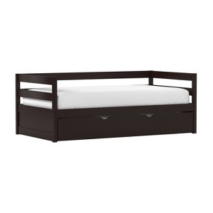Hillsdale Furniture Twin Kids' Caspian Daybed with Trundle Chocolate - 1 of 4