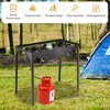 Tangkula Outdoor 2-Burner Stove High Pressure Propane Gas Camp Stove 150,000 BTU - 4 of 4