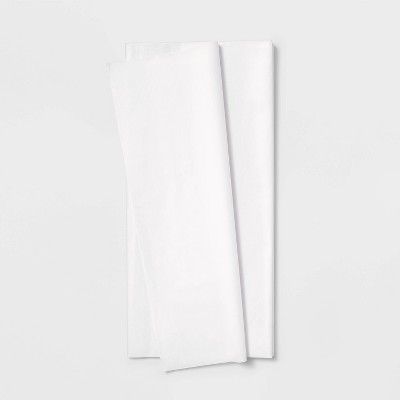50ct White Banded Tissue Paper - Spritz™