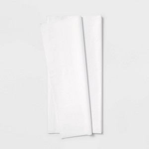 50ct White Banded Tissue Paper - Spritz™ - 1 of 3