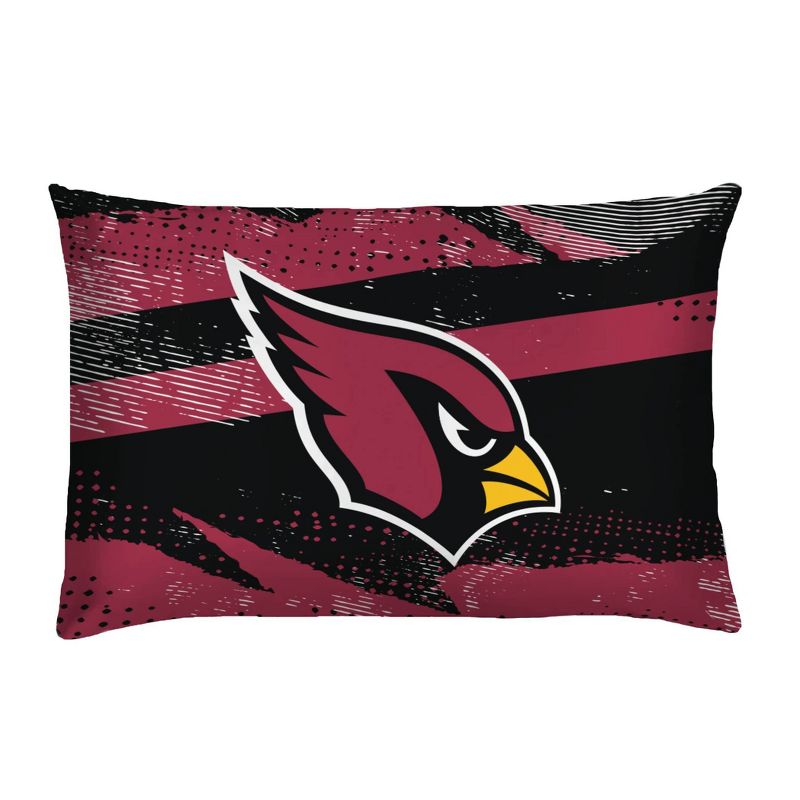 NFL Arizona Cardinals Slanted Stripe Twin Bed in a Bag Set - 4pc, 3 of 4