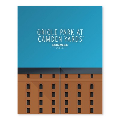 MLB Baltimore Orioles Ballpark Canvas