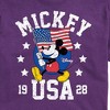 Men's - Disney - Mickey Mouse USA Flag 1928 Short Sleeve Graphic T-Shirt - 2 of 4
