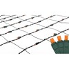Northlight 150ct Wide Angle LED Net Lights Orange - 4' x 6' Green Wire - 2 of 4