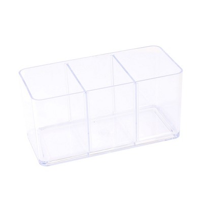 Unique Bargains Acrylic Rectangle Shaped Betta Clear for Fish Tank Aquarium 6.5" x2.9" x 3.3"