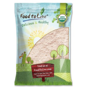 Organic Red Lentil Flour - by Food To Live - 1 of 4