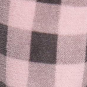buffalo plaid pink / charcoal