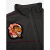 Powerpuff Girls Him Flames Long Sleeve Black Adult Racing Jacket - 3 of 4