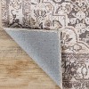 Geometric Floral Medallion Indoor Area Rug or Runner by Blue Nile Mills - 4 of 4