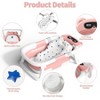 BabyBond Collapsible Baby Bathtub for Infants and Toddlers with Thermometer& 1 Soft Floating Cushion Portable Travel Baby Tub - 3 of 4