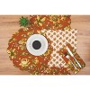 C&F Home Estelle Reversible Floral Damask Napkin Set of 6 - 4 of 4