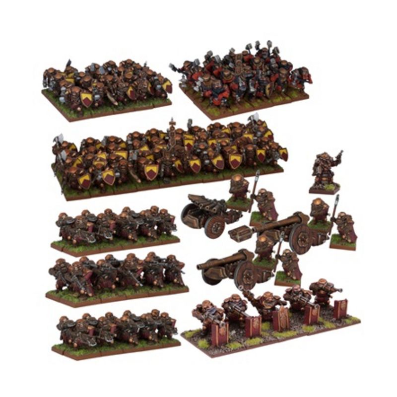 Dwarf Mega Army Miniatures Box Set, 1 of 4
