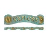 Eureka® Curiosity Garden Dream Explore Create Imagine Extra Wide Deco Trim®, 37 Feet Per Pack, 6 Packs - 2 of 4