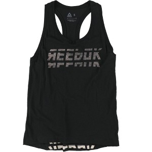 Reebok Womens Meet You There Racerback Tank Top - 1 of 2