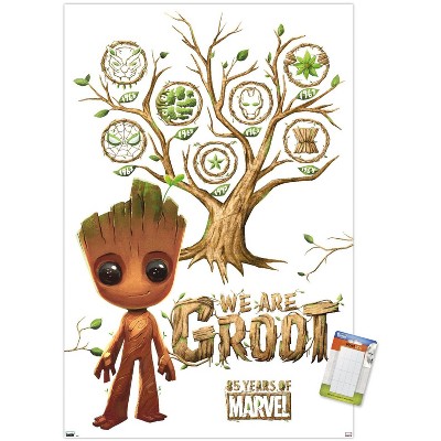 Trends International Marvel We Are Groot - Tree Unframed Wall Poster Prints