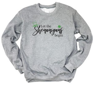Simply Sage Market Women's Graphic Sweatshirt Let The Shenanigans Begin - 1 of 3