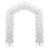 vidaXL Christmas Tree Arch White 8.86ft - 2 of 4
