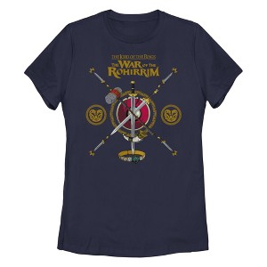 Women's The Lord of the Rings: The War of the Rohirrim Swords and Daggers Badge T-Shirt - 1 of 4