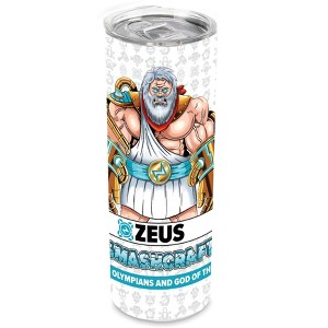 SMASHCRAFT 20 ounce Stainless Steel Double Walled Insulated Travel Tumbler Coffee Mug Cup, Zeus Comic - 1 of 1