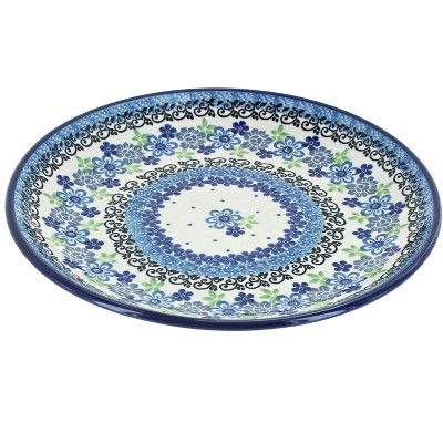 Blue Rose Polish Pottery Eliza Dessert Plate