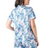 Hello Mello Women's Carried Away Lounge Short Sleeve Shirts Pajama Tops - 3 of 3