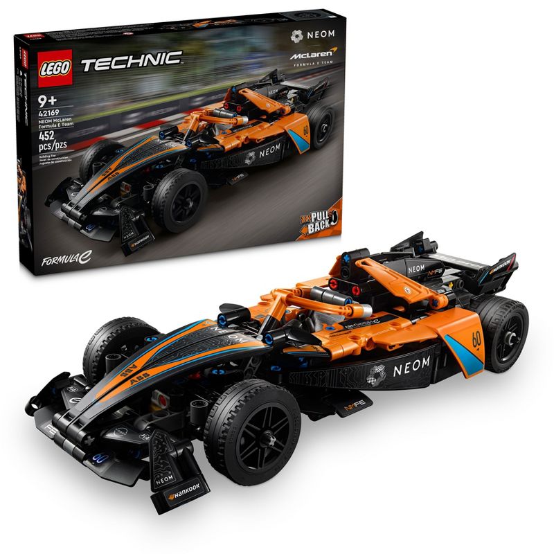 LEGO Technic NEOM McLaren Formula E Race Car Toy 42169, 1 of 8