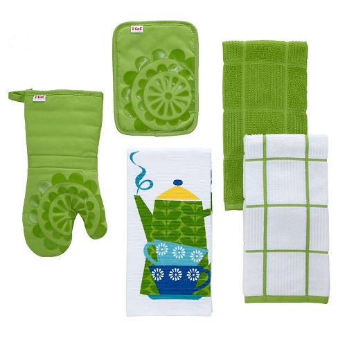 Home Living Blog: Green Kitchen Towels
