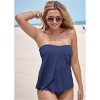 VENUS Womens Classic Bandeau Tankini - 2 of 4