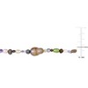 EVERLY JEWELRY | 4-8mm Multi-Color Cultured Freshwater Pearl Endless Necklace, 72 inc - 2 of 4