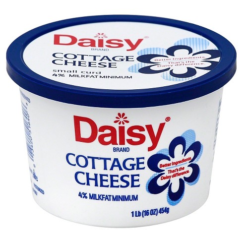Daisy Brand 4 Milkfat Minimum Small Curd Cottage Cheese 16oz