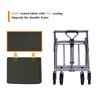 Grungis Outdoor Folding Wagon Cart,All-Terrain Shopping Cart,Utility Cart for Camping,Shopping - 4 of 4