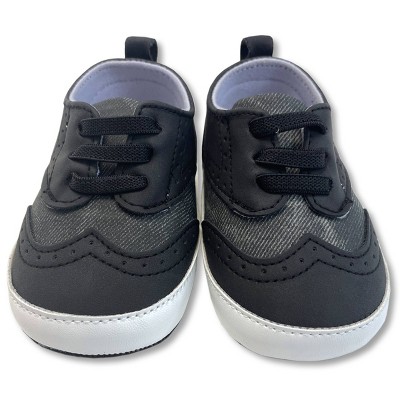 Image of Baby Boys' Crib Shoes - Cat & Jack™ Gray 3-6M