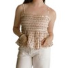 Women's Poplin Smocked Blouse - Jacquie The Label - 2 of 4