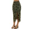 Derek Heart High Rise Maxi Skirt with Slit (Juniors & Women) - 2 of 4