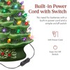 Best Choice Products Pre-Lit Battery Powered Christmas Wreath Decoration w/ PVC Tips, Ribbons - 4 of 4
