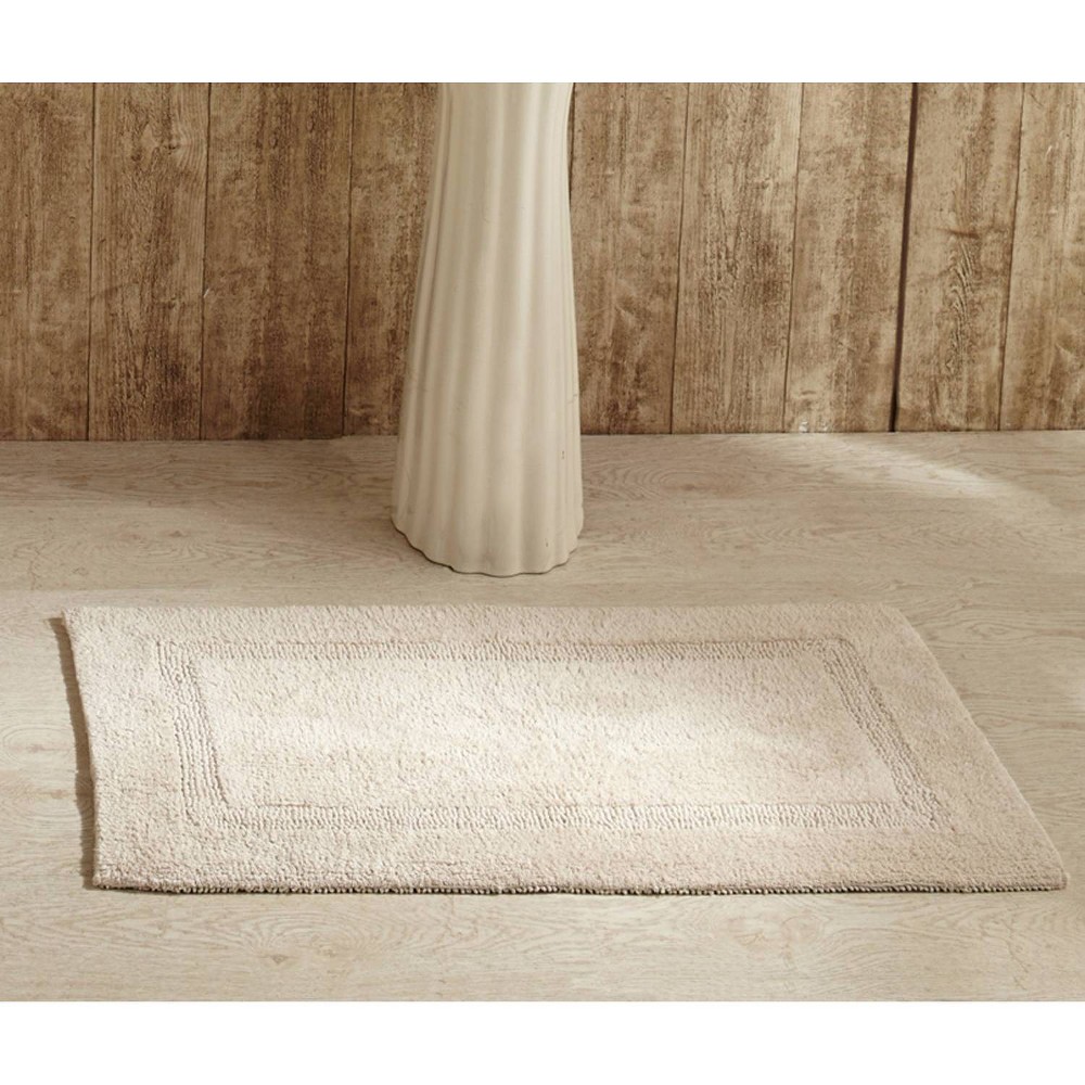 17inx24in Lux Collection Bath Rug Sand - Better Trends